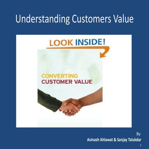Understanding customer value