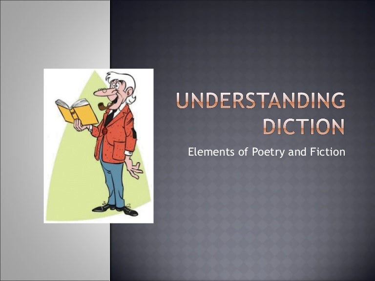 Understanding Diction