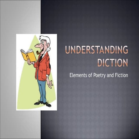 Understanding Diction