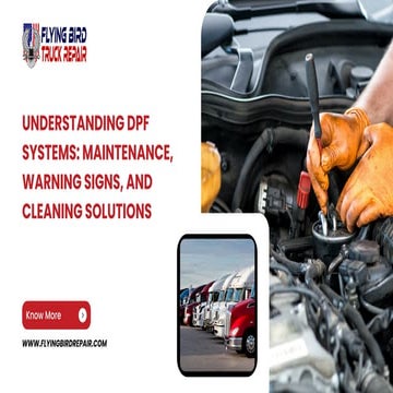 Understanding DPF Systems Maintenance, Warning Signs, and Cleaning ...