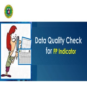 Understand the Data Quality Check (DQC) | PPTX