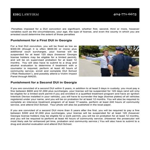 A Look at the Legal Consequences of Getting a DUI | PPTX