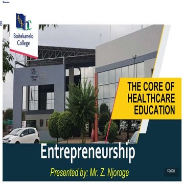 the introduction to  Entreprenuership.pptx