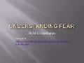 Understanding Fear