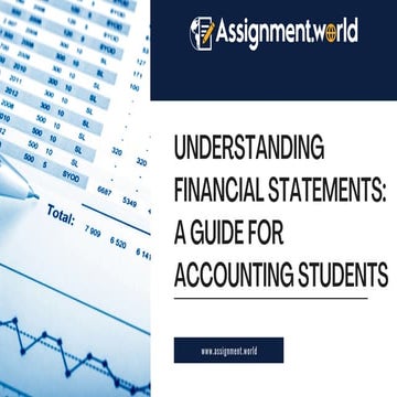 Understanding Statements for Finance Assignments | PPTX
