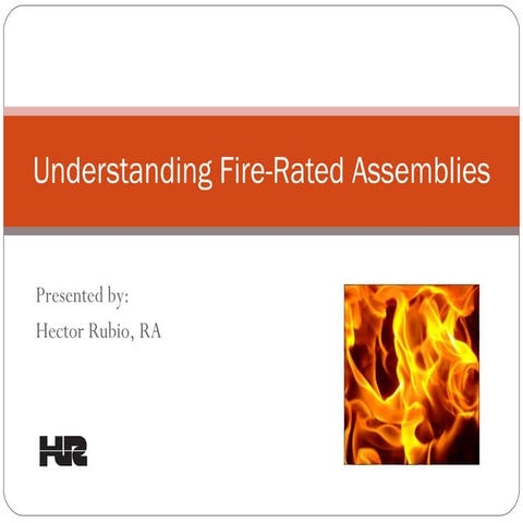 Understanding Fire-Rated Assemblies