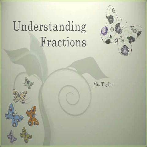 Understanding Fractions