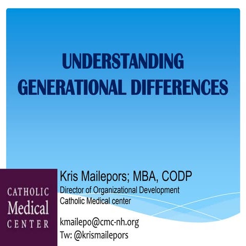 Understanding Generational Differences