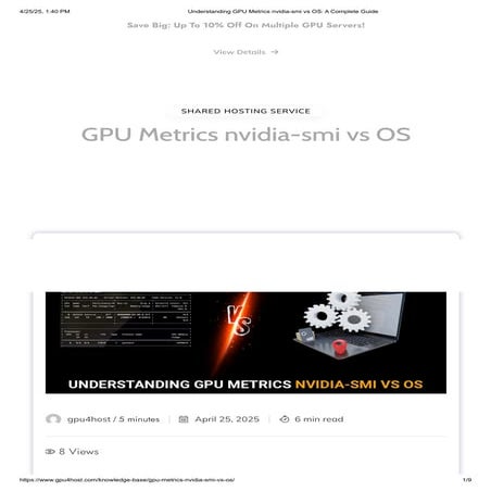Understanding GPU Metrics nvidia-smi vs OS_ A Complete Guide.pdf