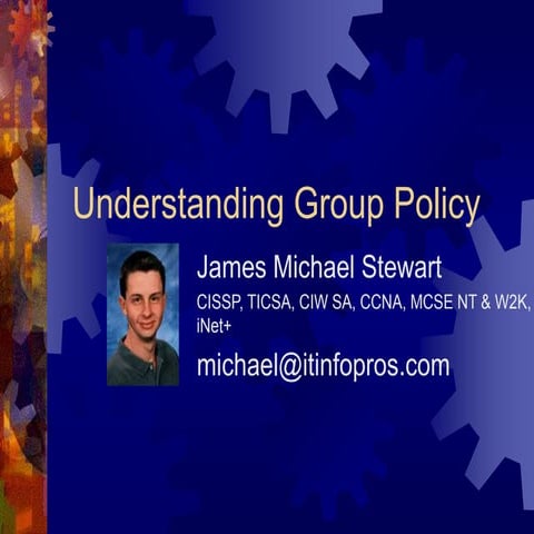 Understanding Group Policy Object Windows Server