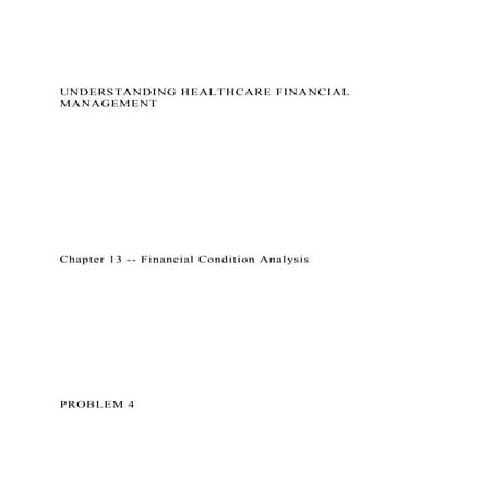 UNDERSTANDING HEALTHCARE FINANCIAL MANAGEMENT.docx