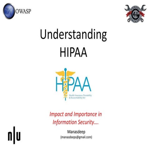Understanding HIPAA
