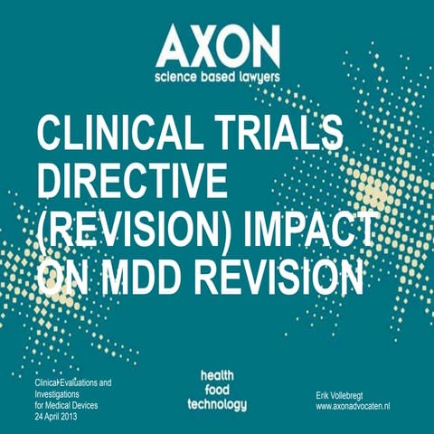 Key Differences Between EU MDR and MDD in Demonstrating Equivalence of ...