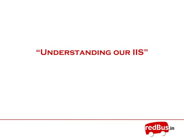 Understanding IIS