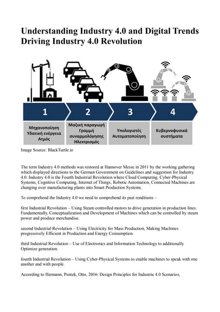 Introduction to Industrie 4.0 | PPTX