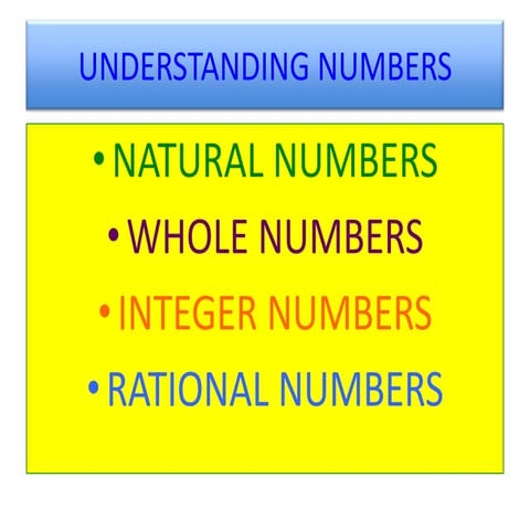 Understanding Integers
