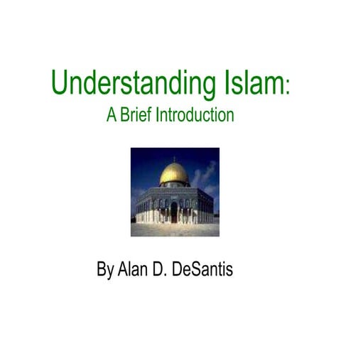 UnderstandingIslamforweb.ppt