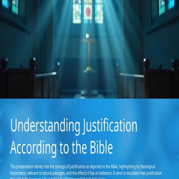 Understanding Justification.ppt format..