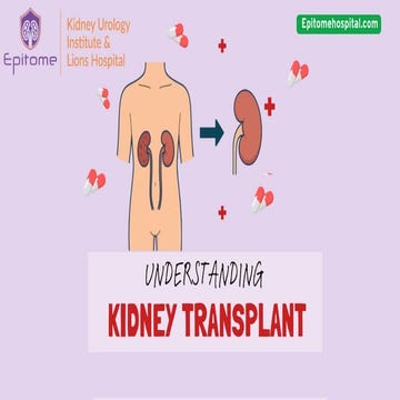 Understanding Kidney Transplant – Process, Benefits & Aftercare Guide | PDF