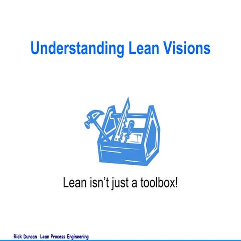 Understanding Lean Visions 2