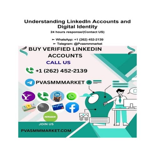 Professional LinkedIn Identity for Career and Educational Growth in ...