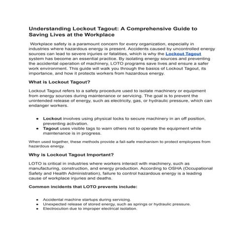 Understanding Lockout Tagout_ A Comprehensive Guide to Saving Lives at ...
