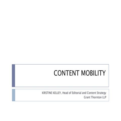 Understanding mobile - CSAUSA 2013