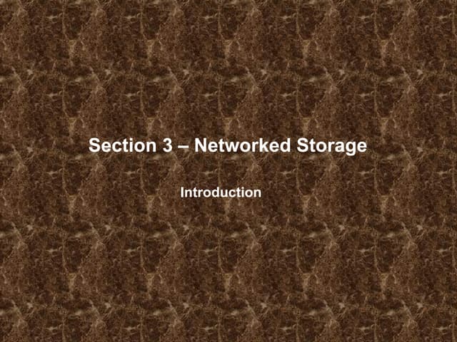 Understanding nas (network attached storage)
