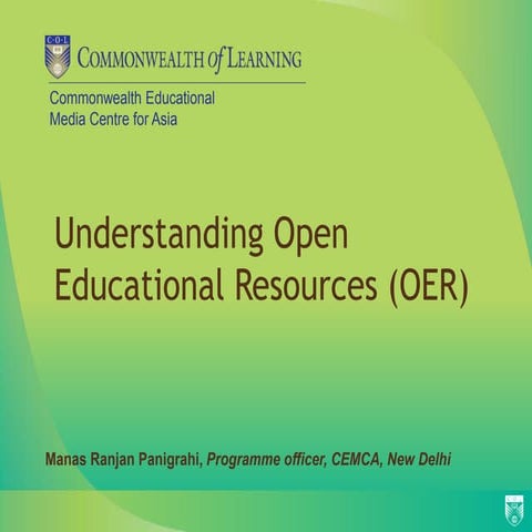 Understanding oer