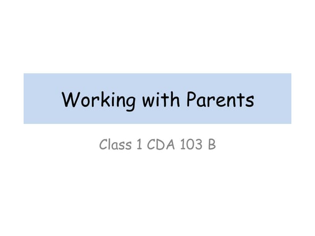 My first Newsletter - CDA Class 2012