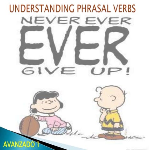 Understanding phrasal verbs