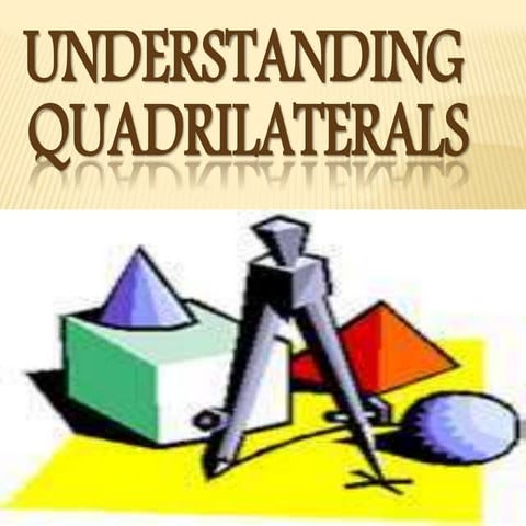 Understanding quadrilaterals chapter 3 NCERT 