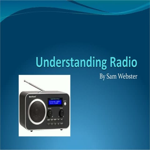 Understanding radio fin