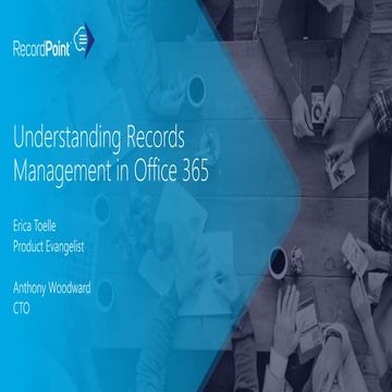 Understanding Records Management in Office 365