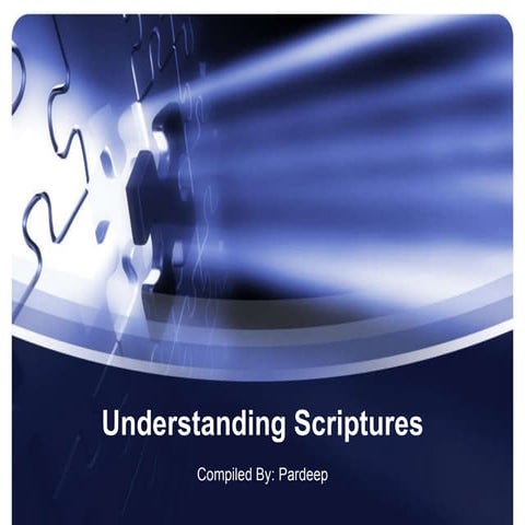 Understanding Scriptures (R1)