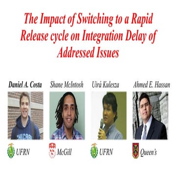 The Impact of Switching to a Rapid Release Cycle on Integration Delay of Addr...