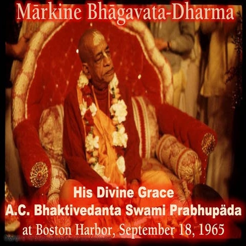 Understanding surrender   meditation on prabhupada's prayer markine bhagavata...