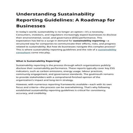 Understanding Sustainability Reporting Guidelines 29 Sep.docx