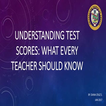 Understanding the test scores: How to assess Speaking