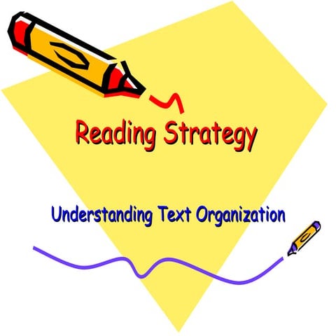 Understanding text organization (teacher)