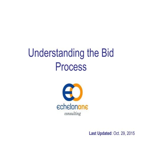 Understanding the Bid and RFP Process to Win Contracts