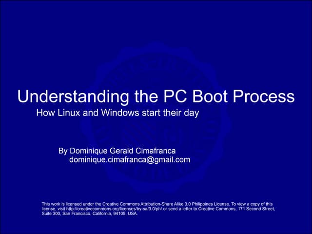 Understanding The Boot Process