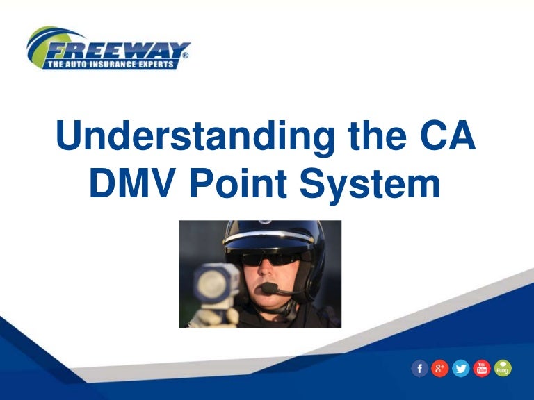 Understanding the California DMV Point System