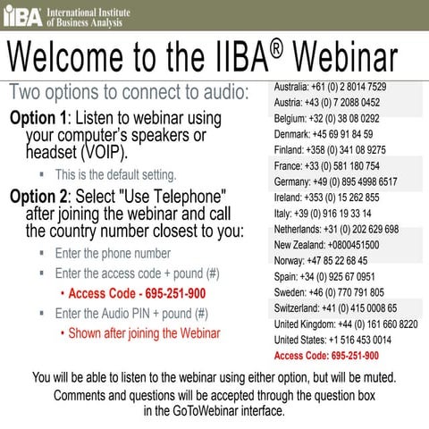 Understanding the CBAP Designation