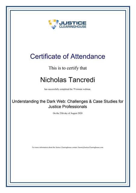 Understanding the dark web challenges & case studies for justice professionals