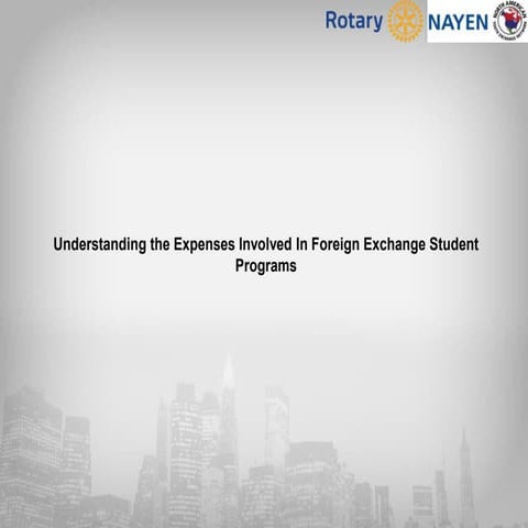 Understanding the Expenses Involved In Foreign Exchange Student Programs.pdf