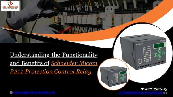 Schneider Micom P123 Directional and Non-Directional overcurrent ...