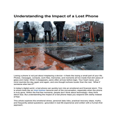 Understanding the Impact of a Lost Phone.pdf