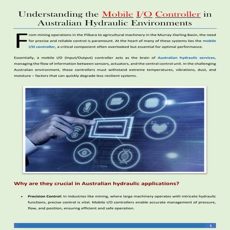 Understanding the Mobile IO Controller in Australian Hydraulic Environments.pdf