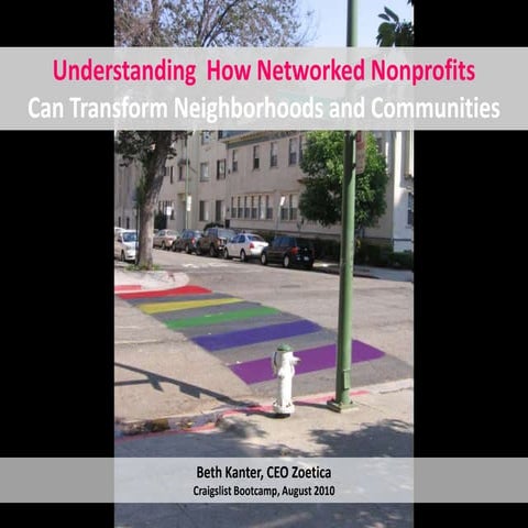 Understanding the networked nonprofit